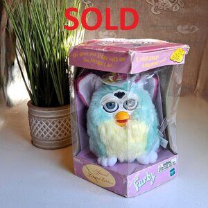 Vintage 1998-Era "Easter" Furby (Special Edition) 2000 Model #70-880 - Unopened